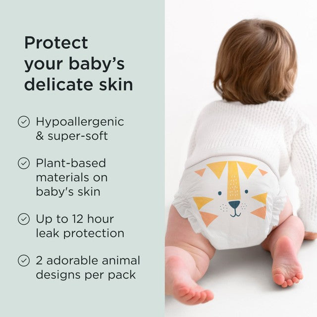 Kit & Kin hypoallergenic nappies size 4 (9-14kg), UK version