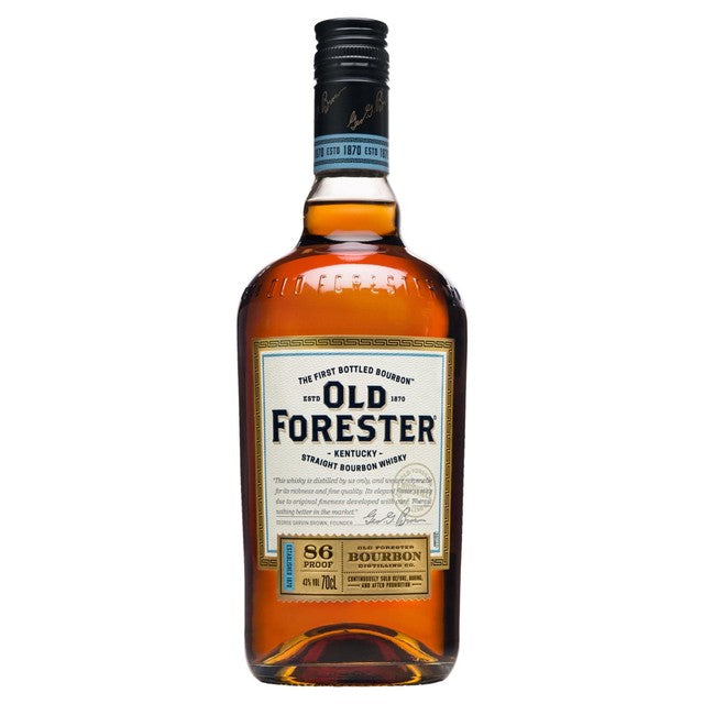 Old Forester Kentucky Straight Bourbon Whisky 70cl, imported from the UK