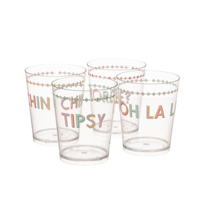M&S Yvonne Ellen Picnic Tumblers Set of 4 Plastic Cups- Buy online at McGrocer