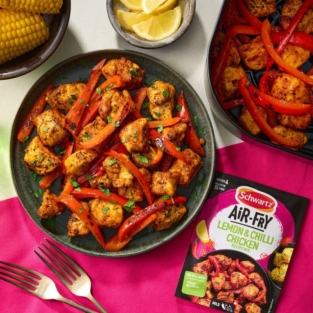 Schwartz air fryer lemon and chilli recipe mix 30g (British brand)