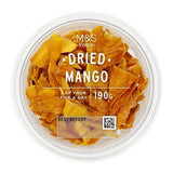 M&S natural dried mango 190g, imported from the UK