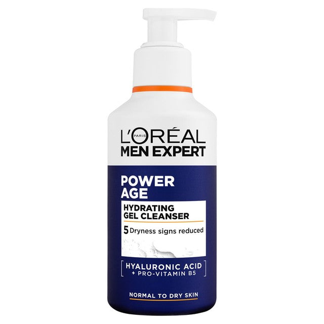 L'Oreal Men Expert Power Age Cleanser pump - British product