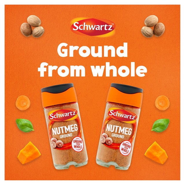 Schwartz ground nutmeg 32g (British brand)