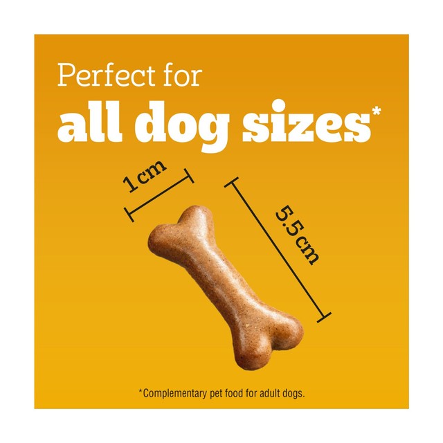 Pedigree Biscrok Gravy Bones dog biscuits 400g, imported from the UK