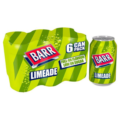 Sainsburys Barr Limeade Brus Bokser 6x330ml- Kjøp online hos McGrocer