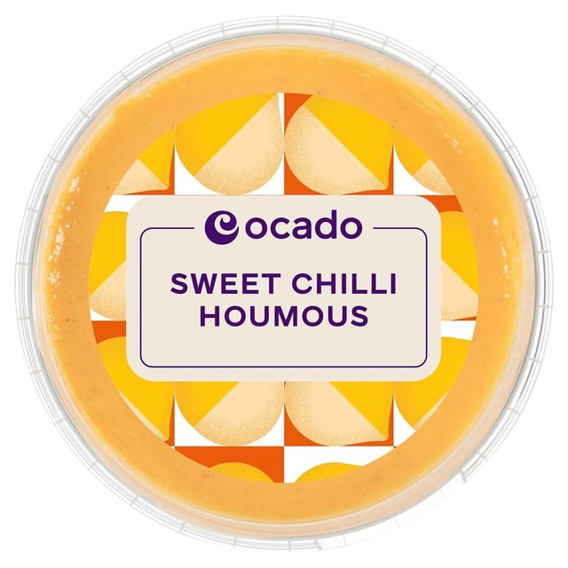 Ocado Sweet Chilli Houmous 200g, imported from the UK
