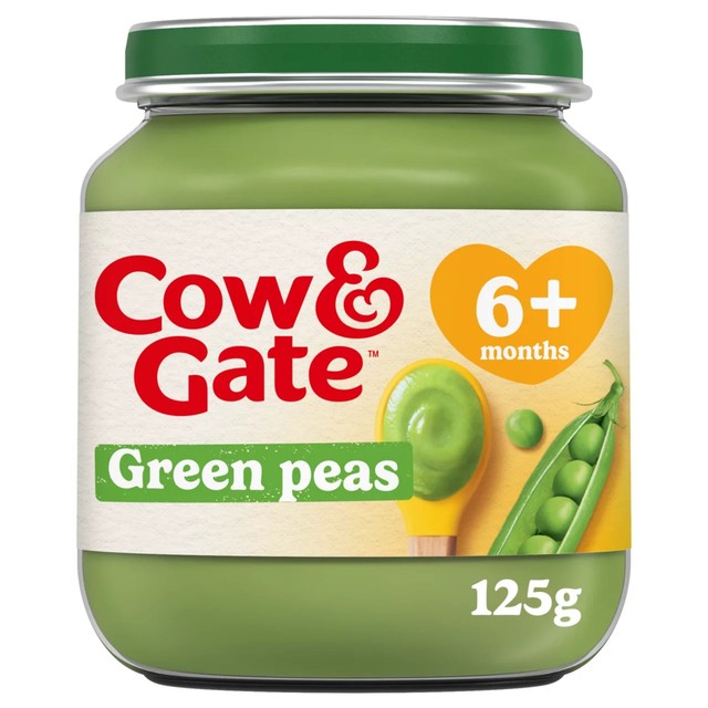 Cow & Gate peas baby food 125g - British product