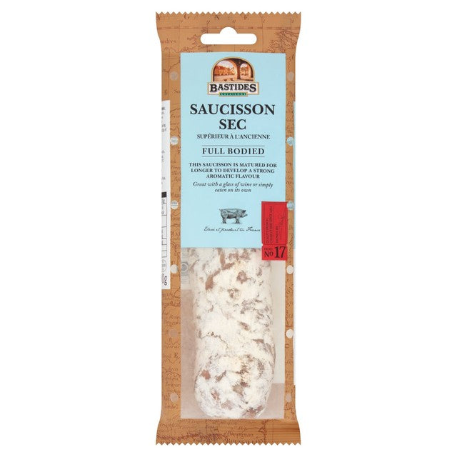Bastides Saucisson Sec dry cured sausage 200g - British product