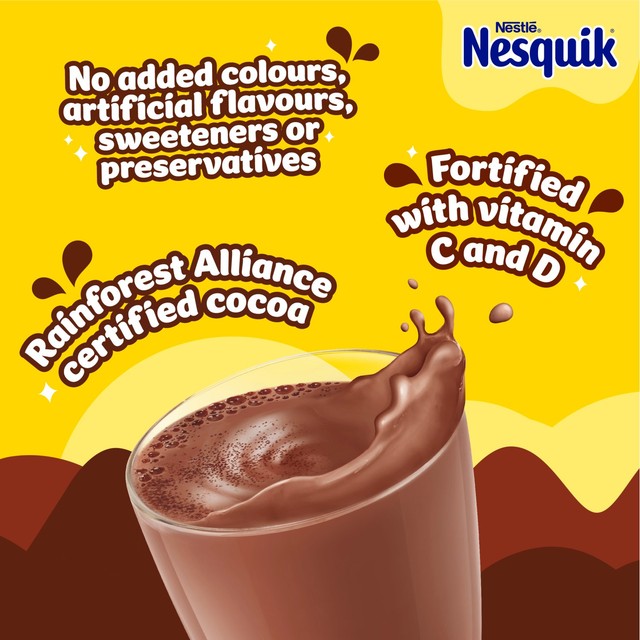 Nesquik Hot Chocolate Drink Mix 400g, imported from the UK