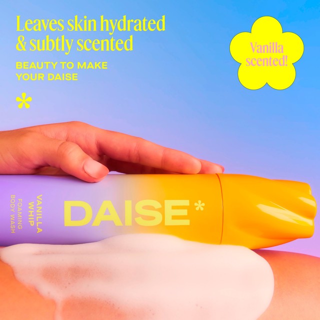 DAISE Foaming Body Wash Vanilla Whip (British brand)