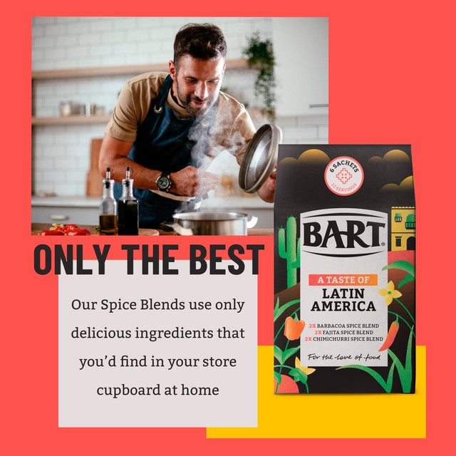 Bart Latin America spice blend multipack 6 sachets (British brand)