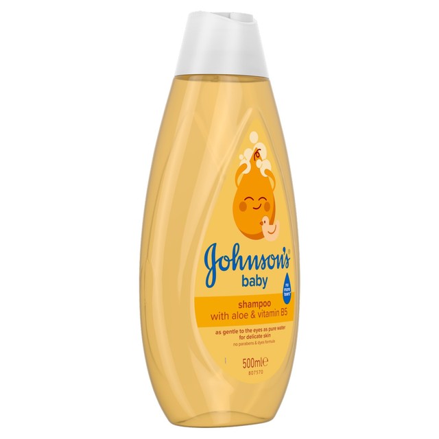 Johnson's Baby No More Tears shampoo for gentle daily care, imported from the UK