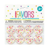 Unique Party confetti filled bounce balls 3.5cm - British product