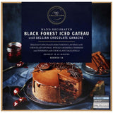 M&S Black Forest Iced Gateau 990g, imported from the UK