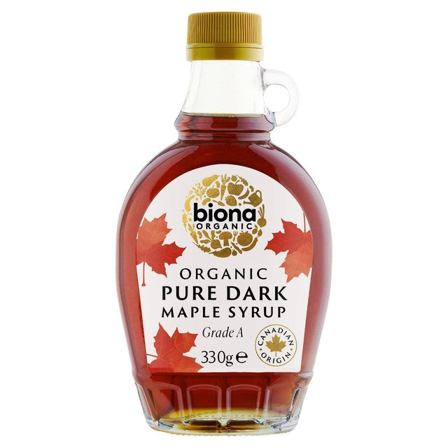 Biona Organic Dark Maple Syrup 350g - British product
