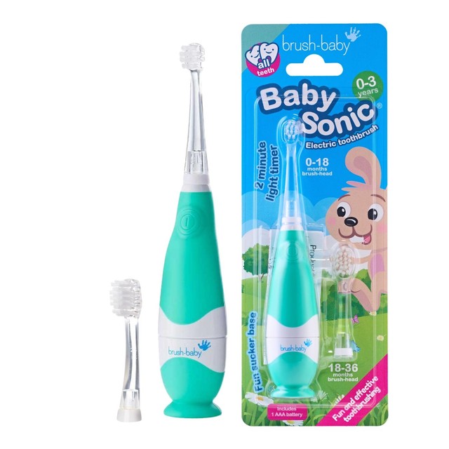 Brush-Baby BabySonic electric toothbrush for 0-3 years - British product