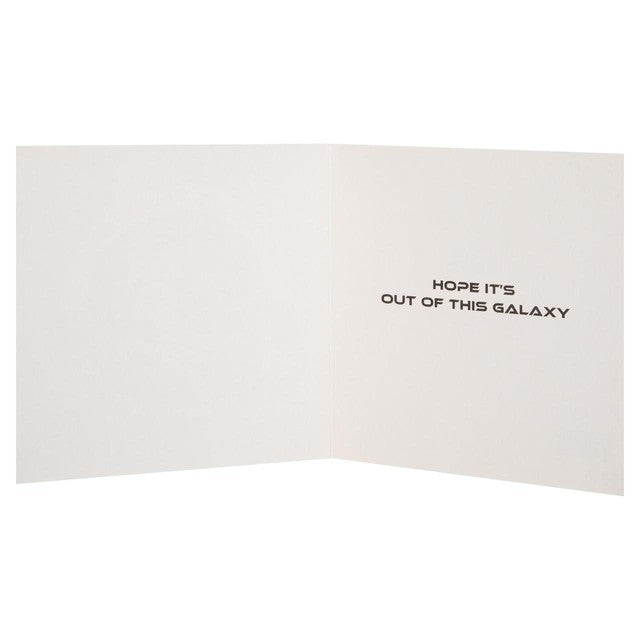 M&S Star Wars birthday card, imported from the UK
