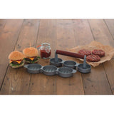 Home Made mini burger press, UK version