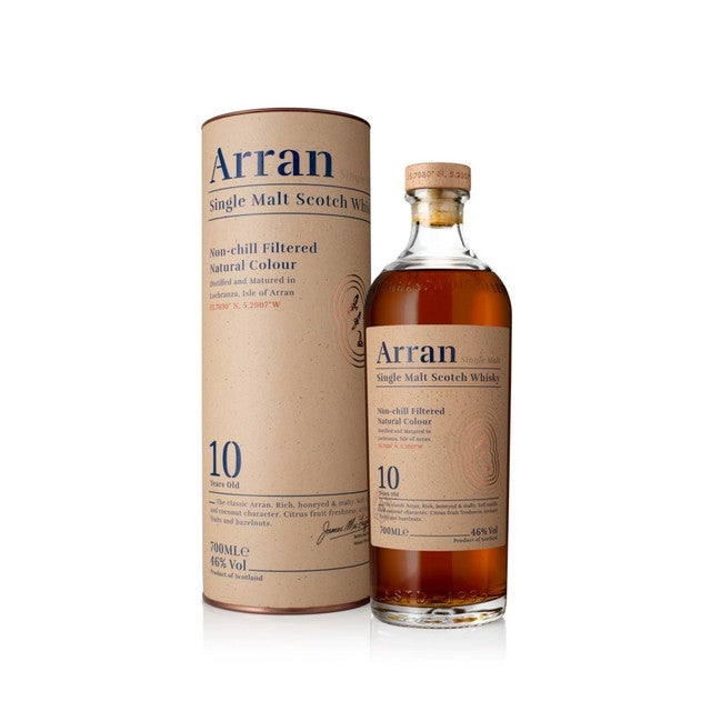 Arran Single Malt Whisky 10 Year Old 70cl - British product