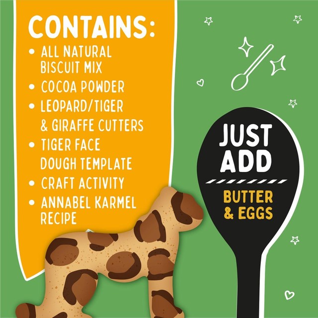 Craft & Crumb Be Wild Biscuits baking kit 235g - British product