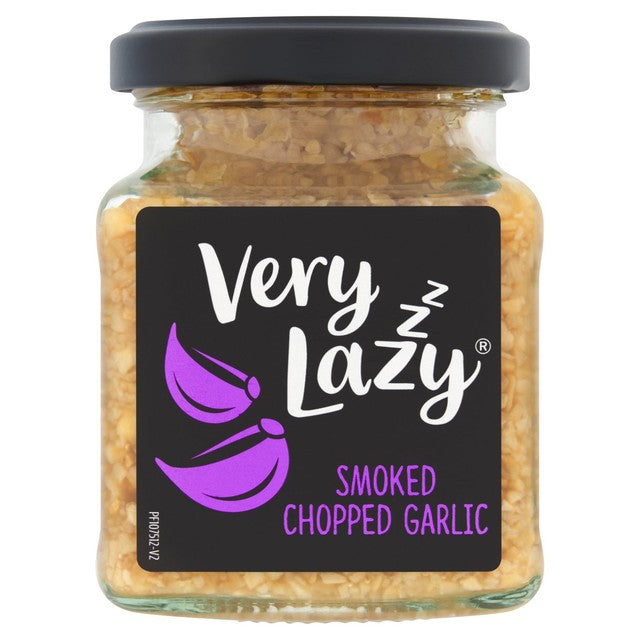 Very Lazy smoked chopped garlic 200g (British brand)