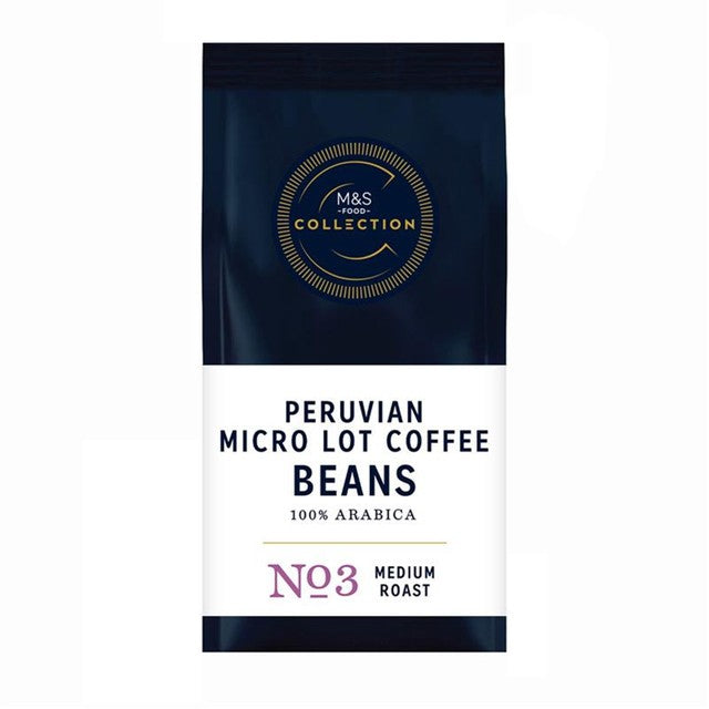 M&S Peruvian Micro Lot Coffee Beans - British product