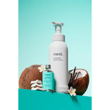 Neat Foaming Body Wash Coconut & Vanilla Bean 500ml, imported from the UK