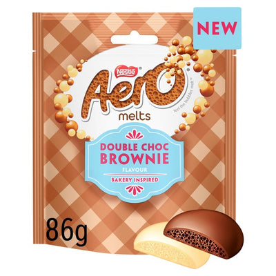 M&S Aero Melts Brownie Chocolate Pouch 86g- Buy online at McGrocer