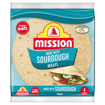 M&S Mission Sourdough Tortilla Wraps- Buy online at McGrocer