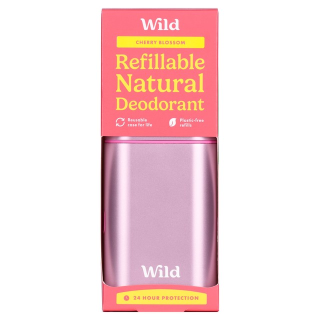 Wild Cherry Blossom deodorant starter pack 40g (British brand)