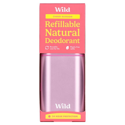Wild Pink Case and Cherry Blossom Natural Deodorant Starter Pack 40g