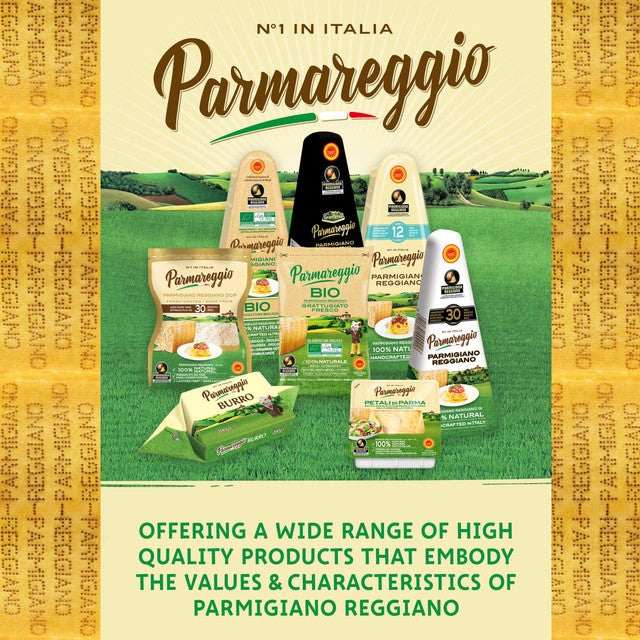 Parmareggio aged Parmigiano Reggiano 40 Month 200g, imported from the UK