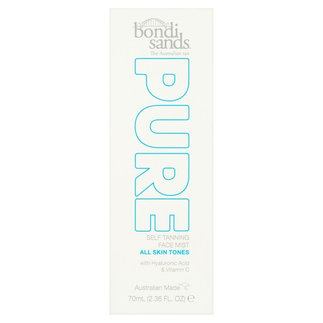 Bondi Sands Pure Self Tanning Face Mist 70ml - British product