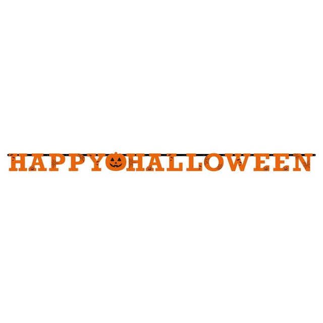Amscan Happy Halloween banner 2.4m, UK version