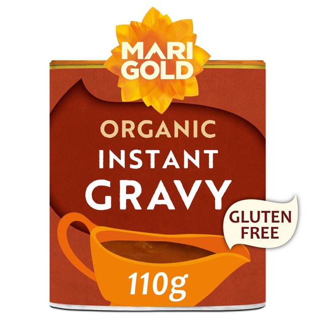 Marigold Health Foods organic vegan gravy powder 110g, imported from the UK