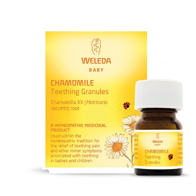 Weleda baby chamomilla teething granules 15g (British brand)