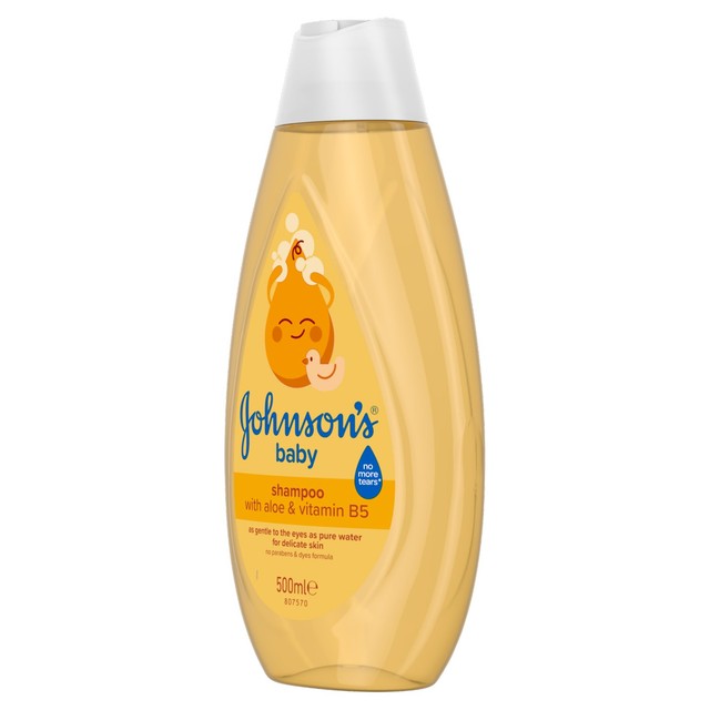 Johnson's Baby No More Tears shampoo for gentle daily care, imported from the UK