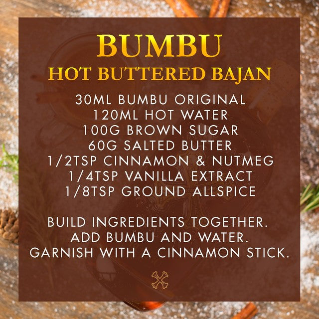Bumbu Original Barbados Rum 70cl Glass Bottle - British product