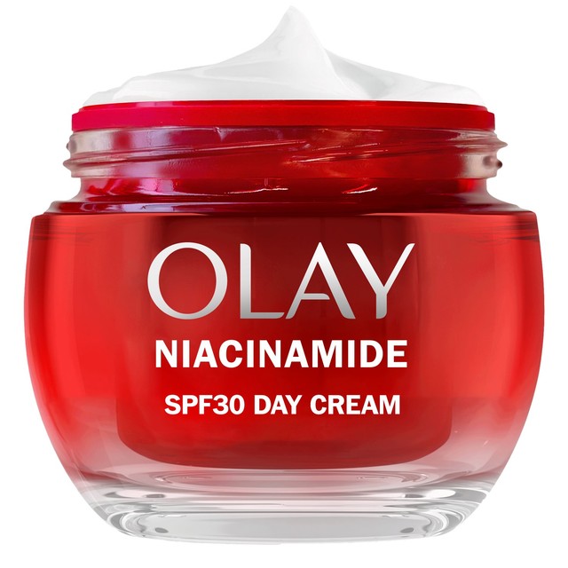 Olay Niacinamide SPF 30 Day Cream 50ml, imported from the UK