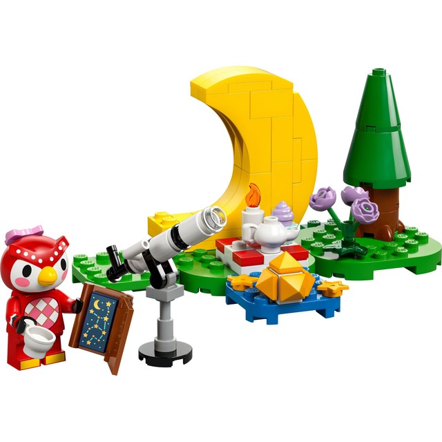 LEGO Animal Crossing Stargazing with Celeste building set 78 pieces, UK version