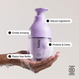 Fussy body wash Lavender Fields, imported from the UK