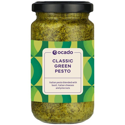 M&S Ocado Classic Green Pesto Italian Sauce 190g- Buy online at McGrocer