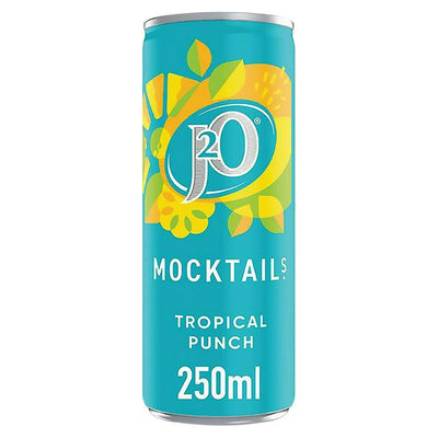 Sainsburys J2O Mocktails Tropical Punch Can 250ml- Buy online at McGrocer