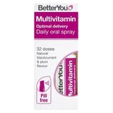 Better You multivitamin oral spray blackcurrant and plum flavour 25ml - British product