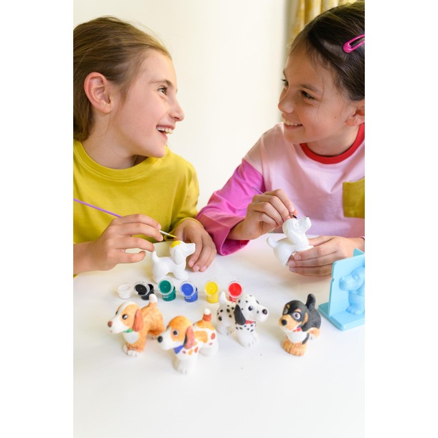 KidAntics mould and paint puppy dogs kit, imported from the UK