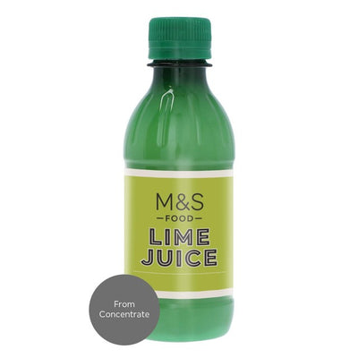 M&S Limettensaft aus Konzentrat 250 ml