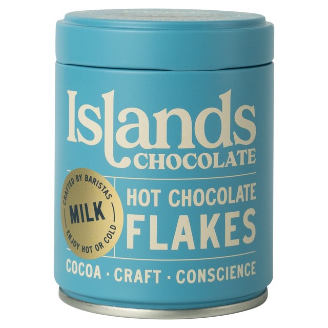 Islands Chocolate Milk hot chocolate flakes - British product
