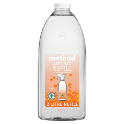 Metode Antibakteriell Allsidig Rengjøringsmiddel Oransje Yuzu Refill 2L