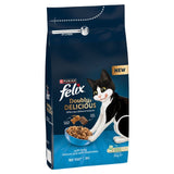 Felix dry cat food salmon and vegetables 2kg - British product