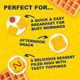 Mcvitie's toasting waffles 8x28g, imported from the UK
